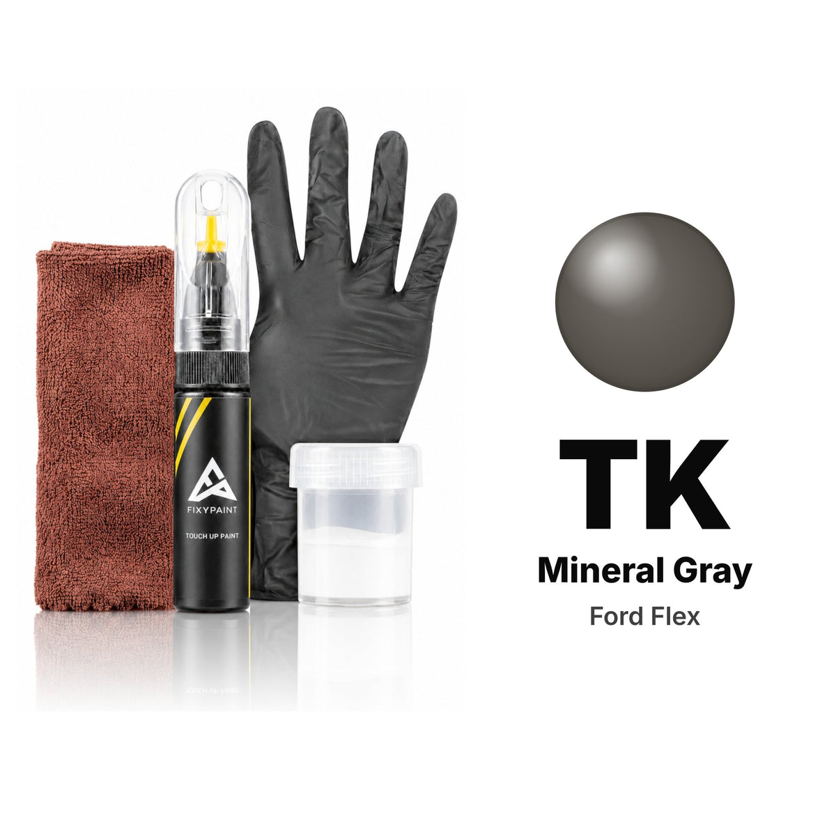 Touch-up paint for Ford Flex TK Mineral Gray, Complete kit