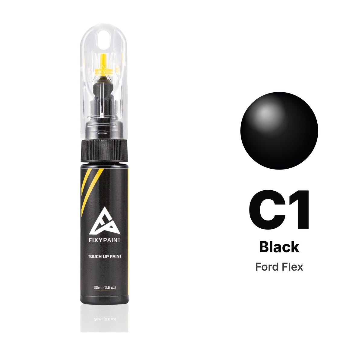 Ford Flex C1 Black touch-up paint, Basic kit