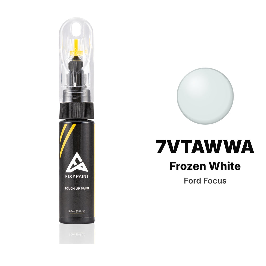 Lackstift für Ford Focus – 7VTAWWA Frozen White (ab 2007), Set Basis