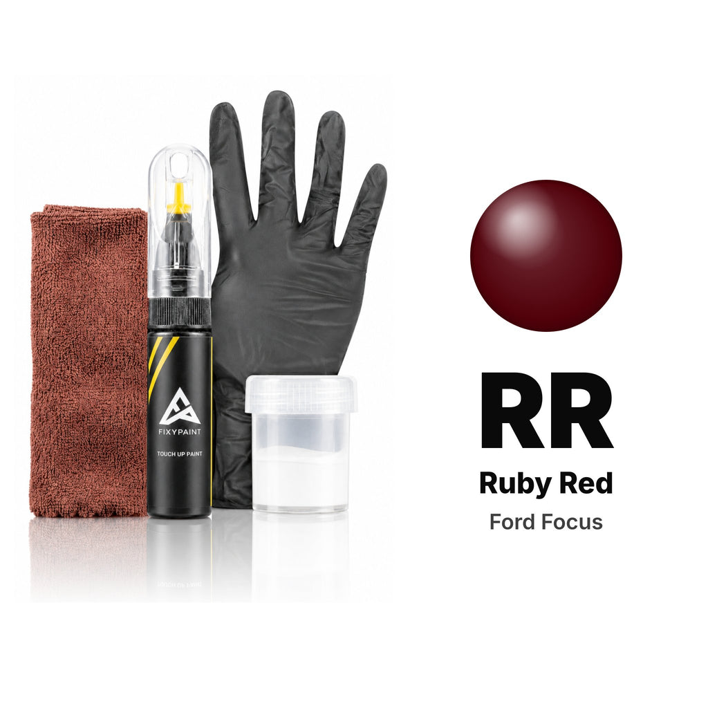 Touch-up paint for Ford Focus RR Ruby Red, Complete kit