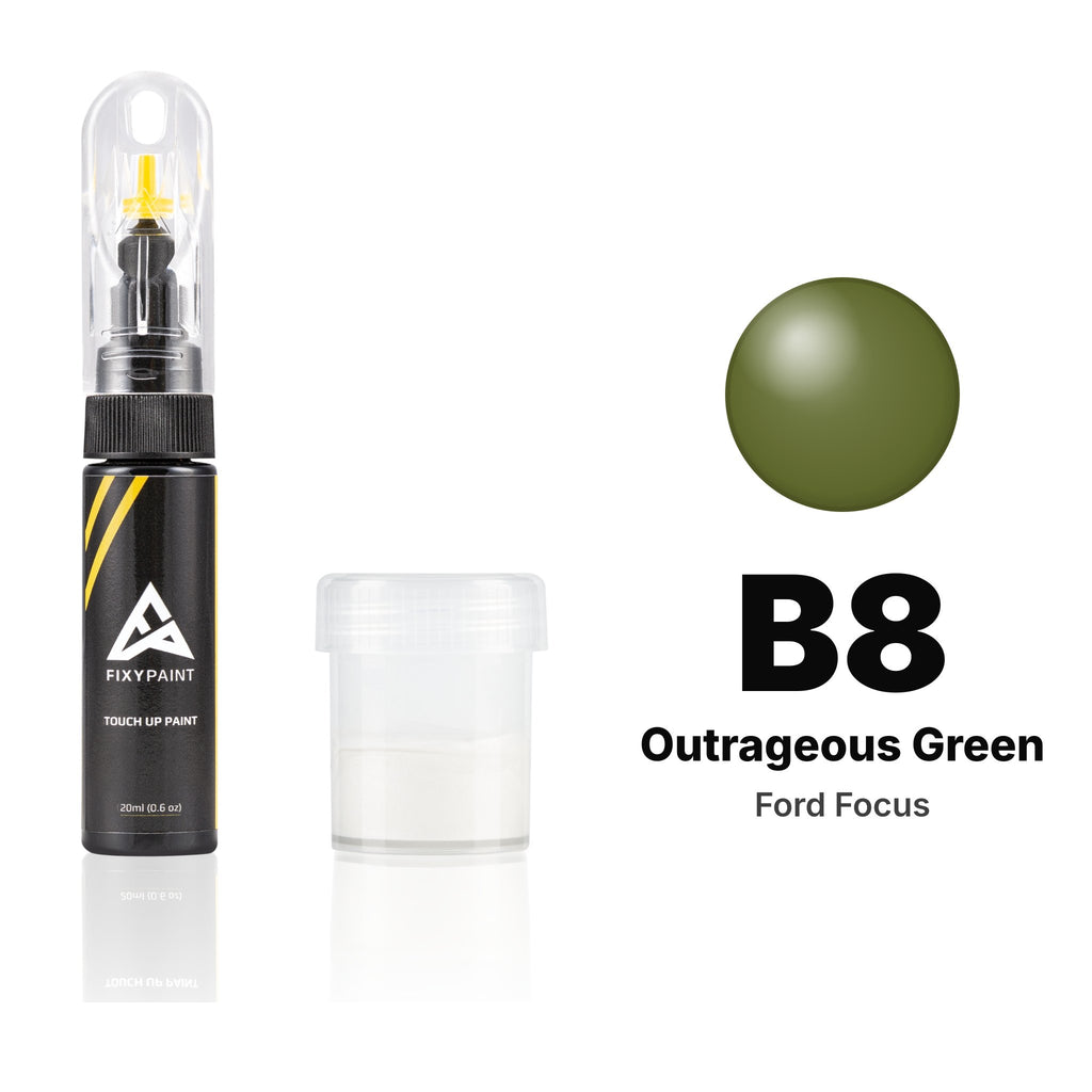 Touch-up paint for Ford Focus B8 Outrageous Green, Standard kit