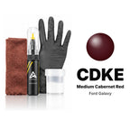 Touch-up paint for Ford Galaxy CDKE Medium Cabernet Red, Complete kit