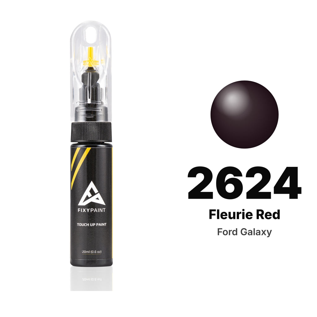 Touch-up paint for Ford Galaxy 2624 Fleurie Red, Basic kit