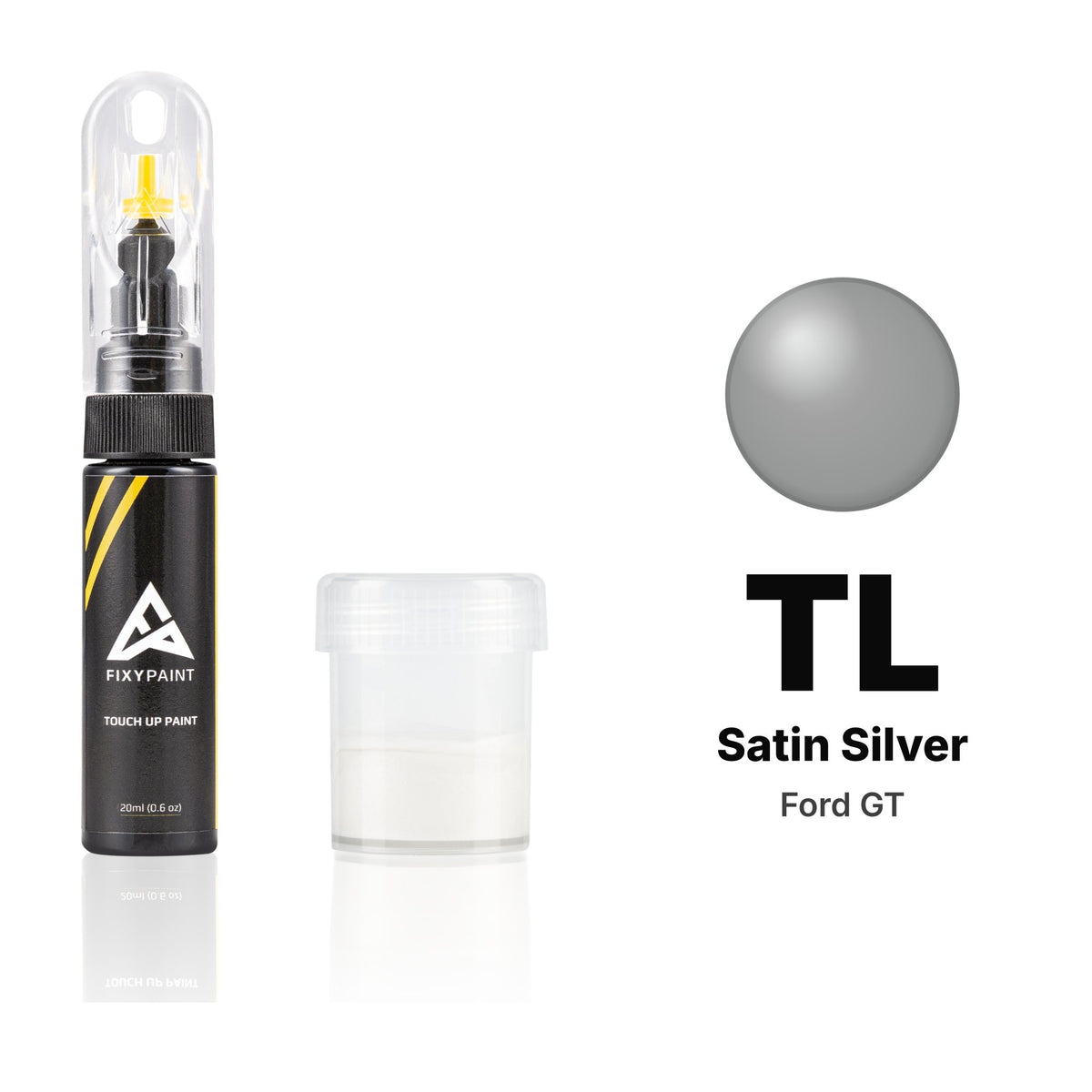 Touch-up paint for Ford GT TL Satin Silver, Standard kit