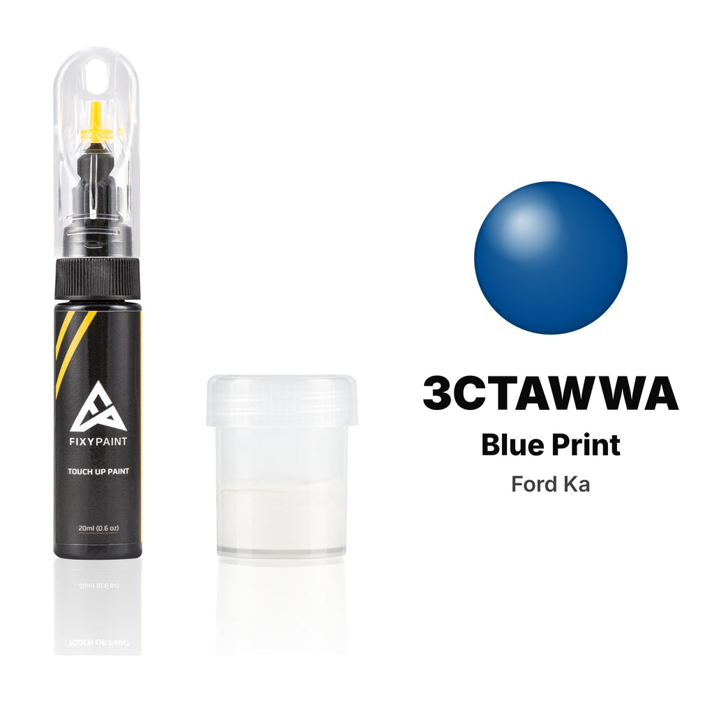 Touch-up paint for Ford Ka 3CTAWWA Blue Print, Standard kit