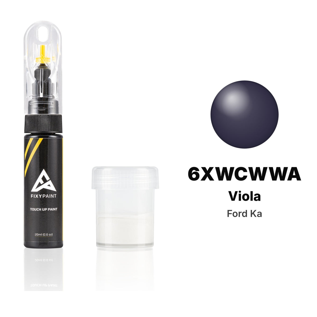 Touch-up paint for Ford Ka 6XWCWWA Viola, Standard kit