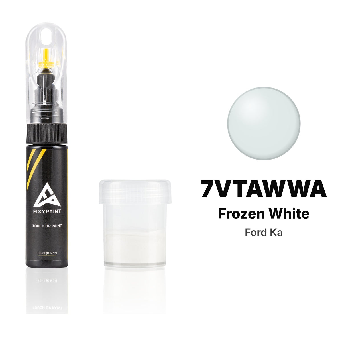 Vernice ritocco per Ford Ka – 7VTAWWA Frozen White (2007–2008), kit Standard