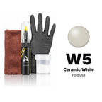 Touch-up paint for Ford LS8 W5 Ceramic White, Complete kit