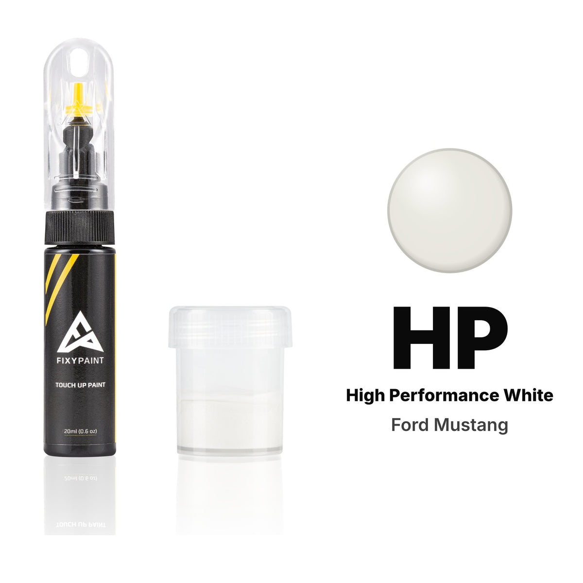 Vernice ritocco per Ford Mustang – HP High Performance White (2005–2013), kit Standard