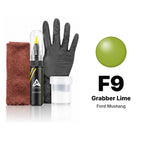 Pintura de retoque para Ford Mustang – F9 Grabber Lime (2020–2021), kit Completo
