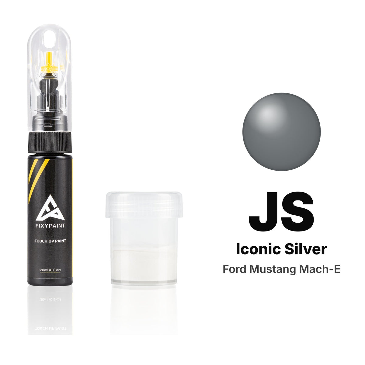 Peinture de retouche pour Ford Mustang Mach-E – JS Iconic Silver (2020–2022), kit Standard