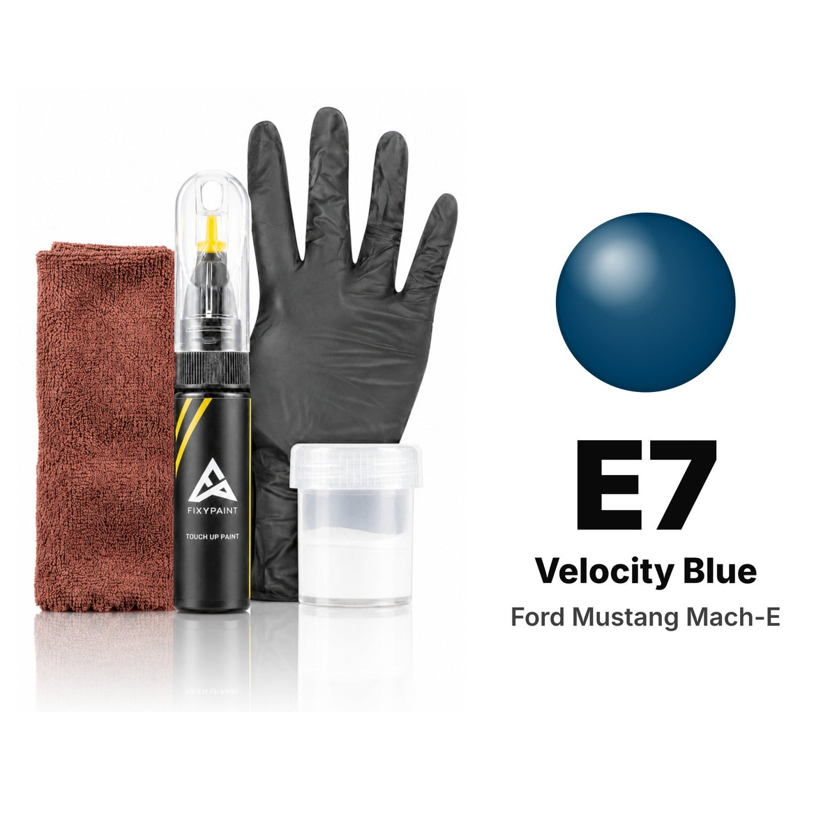 Vernice ritocco per Ford Mustang Mach-E – E7 Velocity Blue (dal 2024), kit Completo