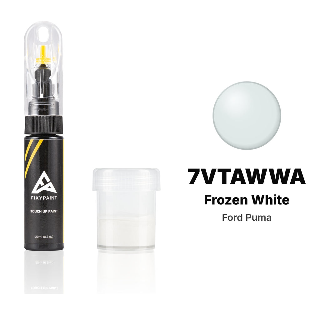 Touch-up paint for Ford Puma 7VTAWWA Frozen White, Standard kit