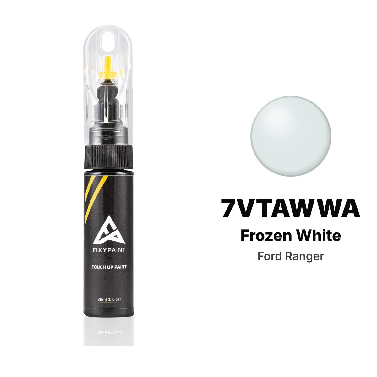 Pintura de retoque para Ford Ranger – 7VTAWWA Frozen White (2012–2024), kit Básico