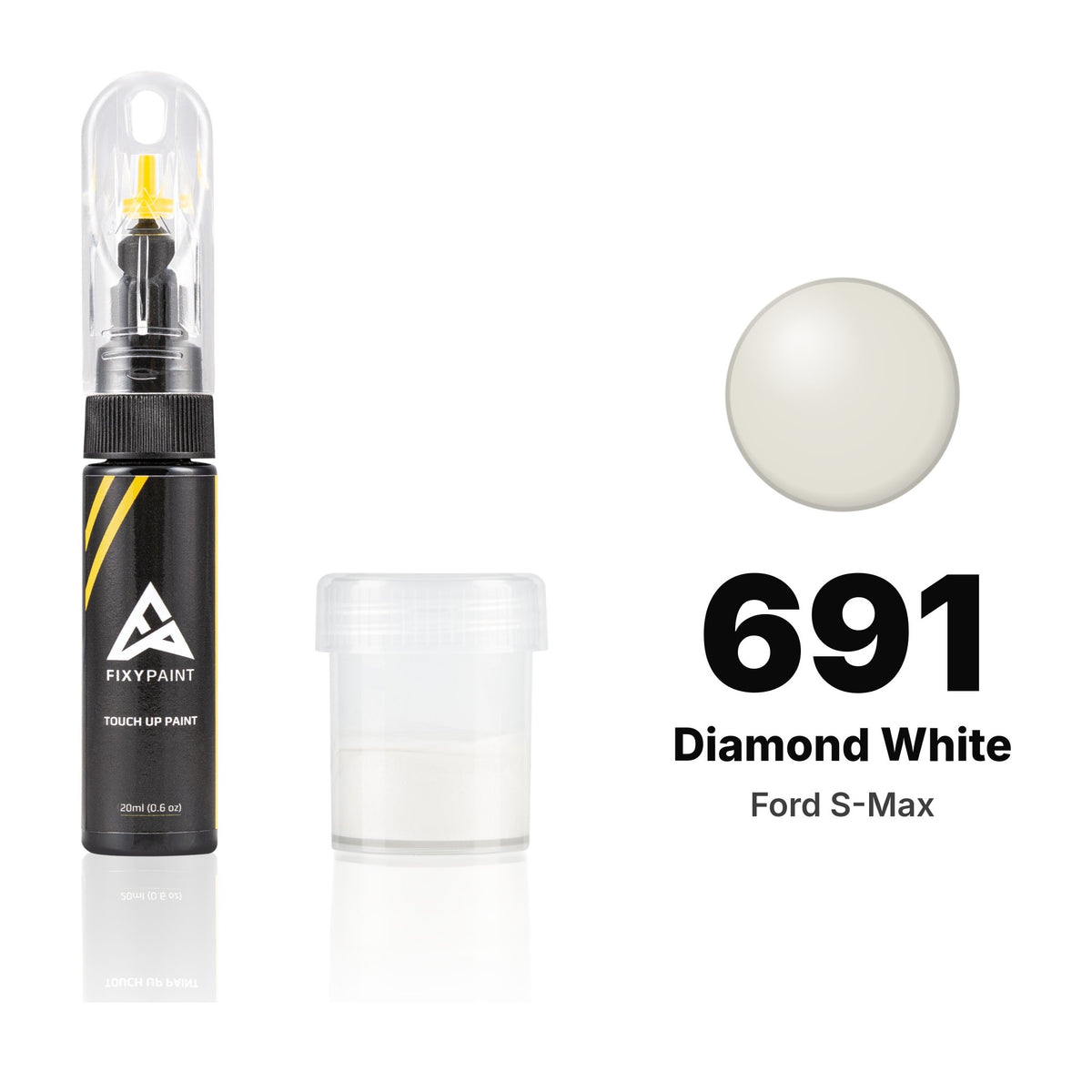 Touch-up paint for Ford S-Max 691 Diamond White, Standard kit