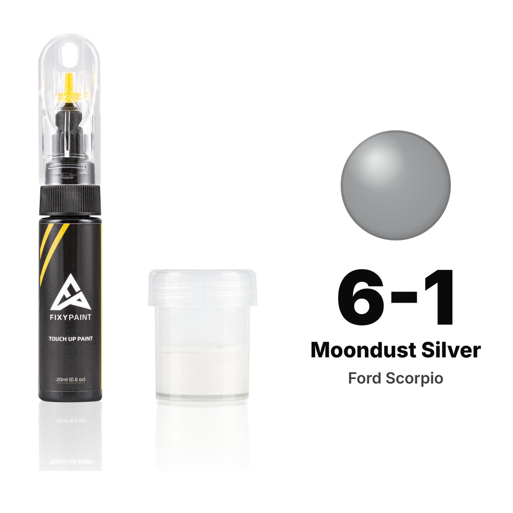 Touch-up paint for Ford Scorpio 6-1 Moondust Silver, Standard kit