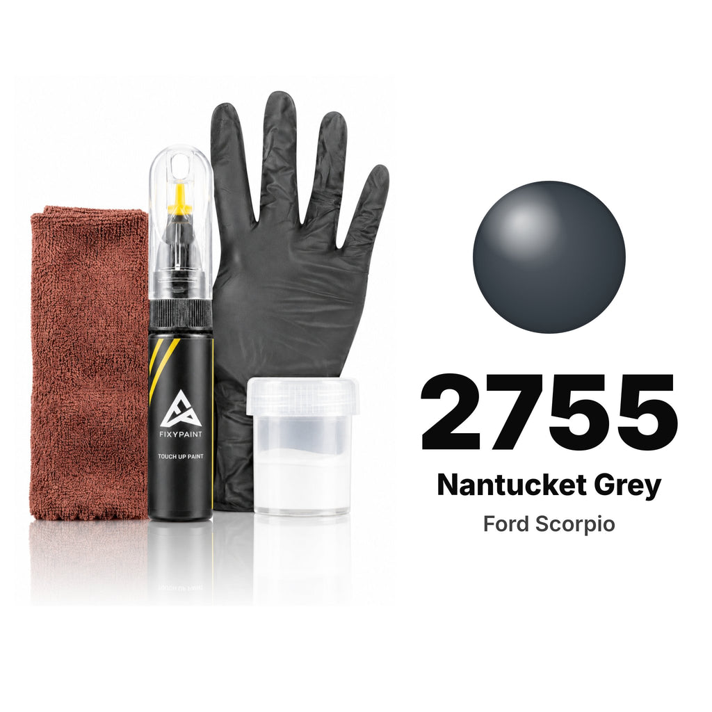 Touch-up paint for Ford Scorpio 2755 Nantucket Grey, Complete kit