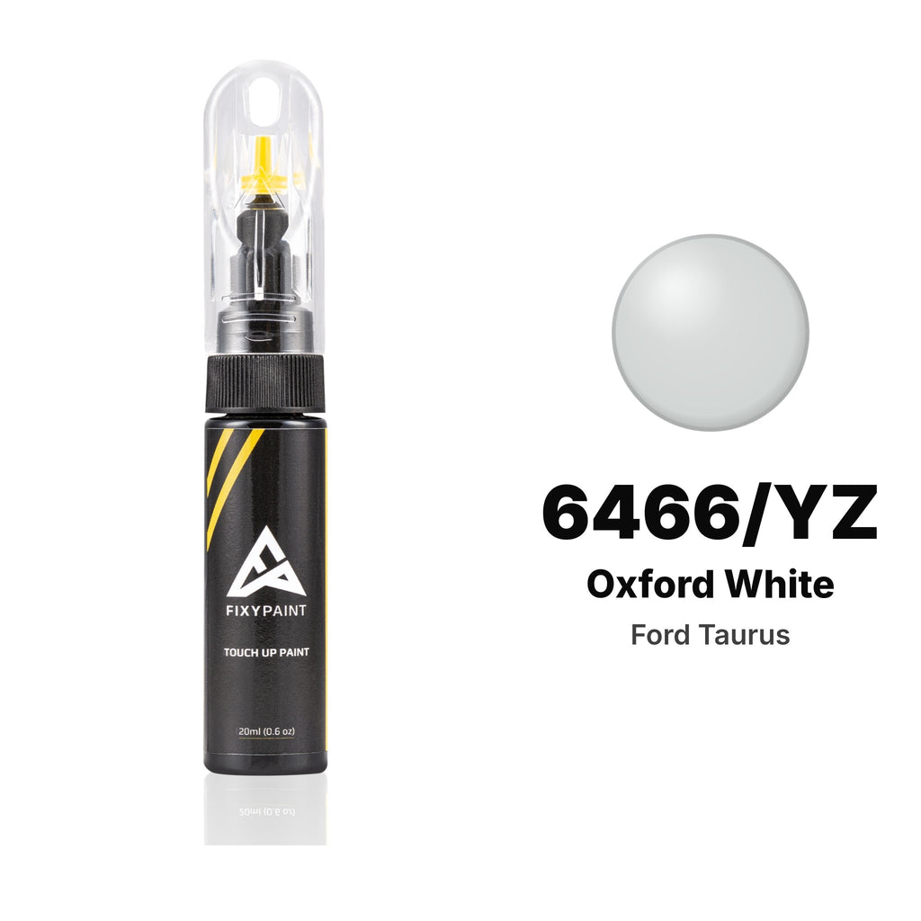 Touch-up paint for Ford Taurus 6466/YZ Oxford White, Basic kit