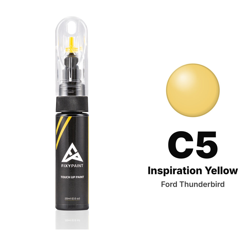 Touch-up paint for Ford Thunderbird C5 Inspiration Yellow, Basic kit