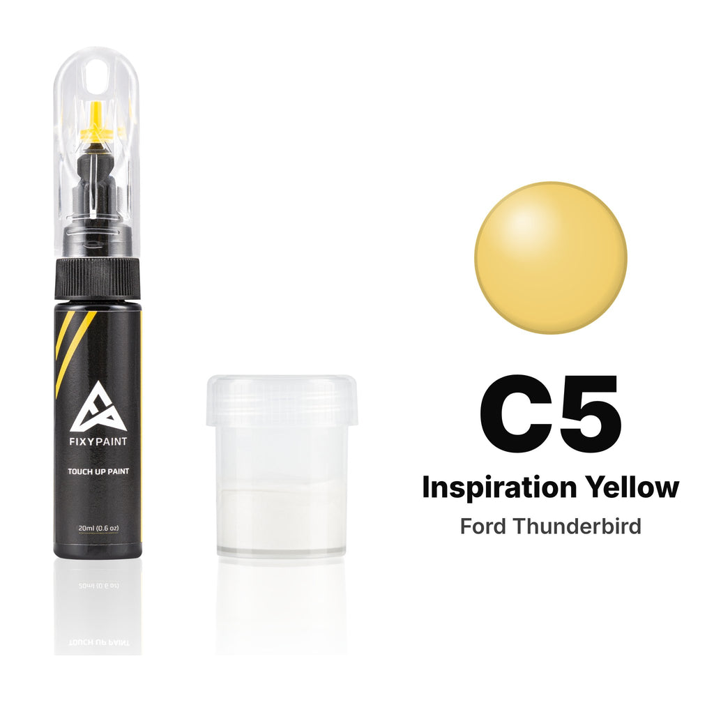 Touch-up paint for Ford Thunderbird C5 Inspiration Yellow, Standard kit