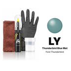 Touch-up paint for Ford Thunderbird LY Thunderbird Blue Met, Complete kit