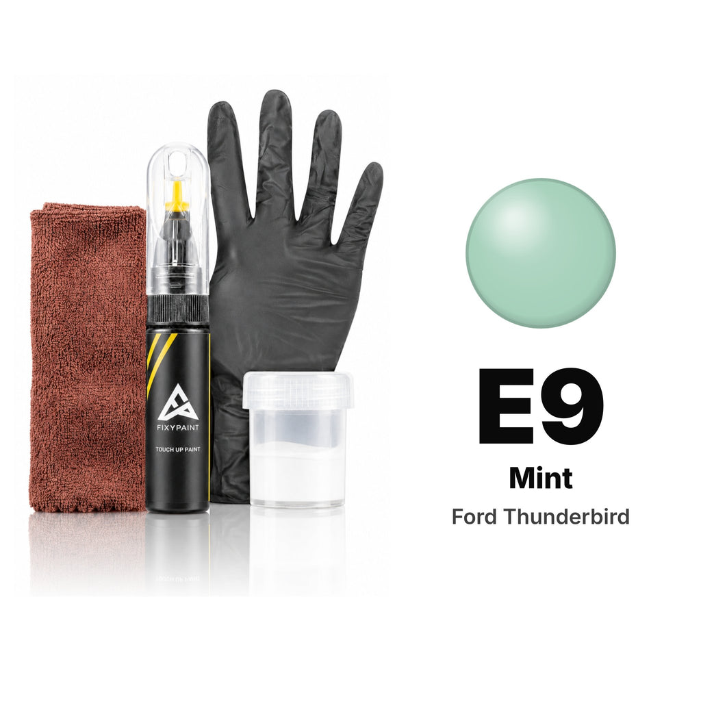 Touch-up paint for Ford Thunderbird E9 Mint, Complete kit