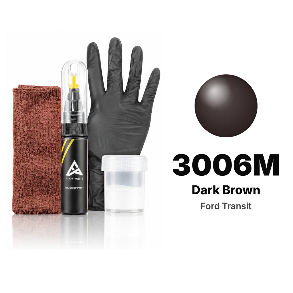 Touch-up paint for Ford Transit 3006M Dark Brown, Complete kit