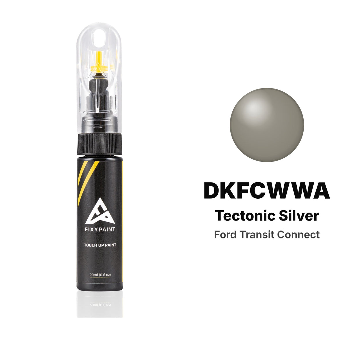 Ford Transit Connect DKFCWWA Tectonic Silver touch-up paint, Basic kit