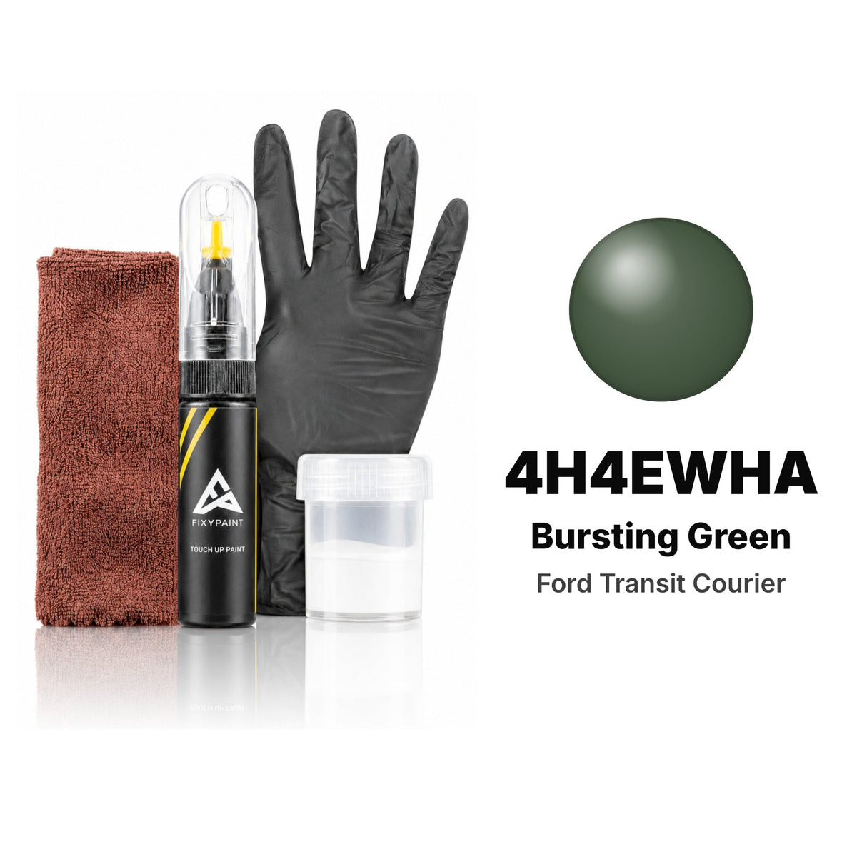Lackstift für Ford Transit Courier – 4H4EWHA Bursting Green (ab 2023), Set Komplett
