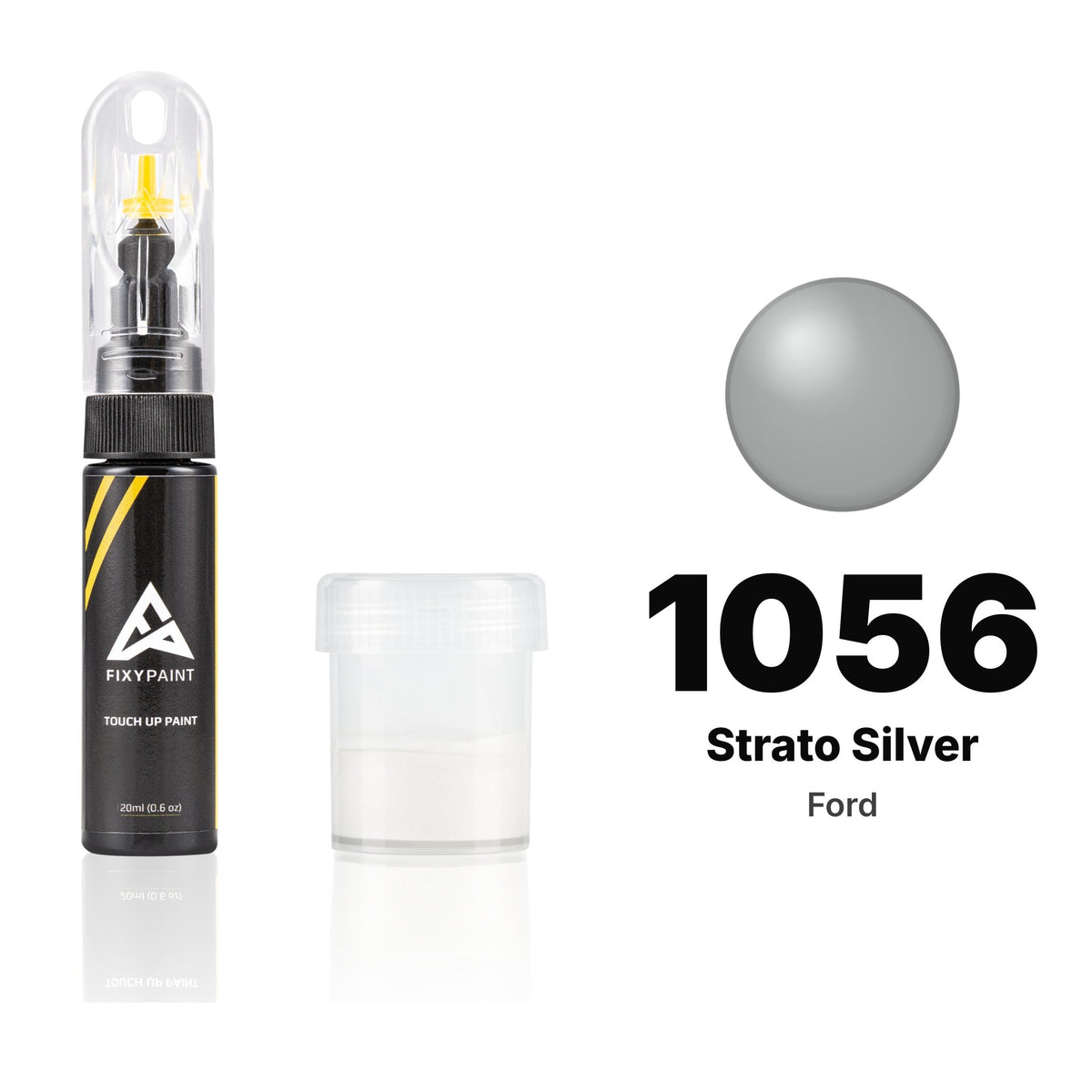 Touch-up paint for Ford 1056 Strato Silver, Standard kit
