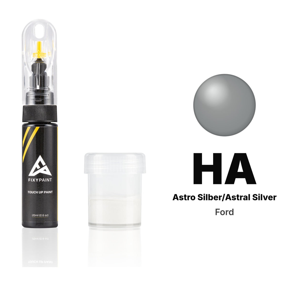 Touch-up paint for Ford HA Astro Silber/Astral Silver, Standard kit