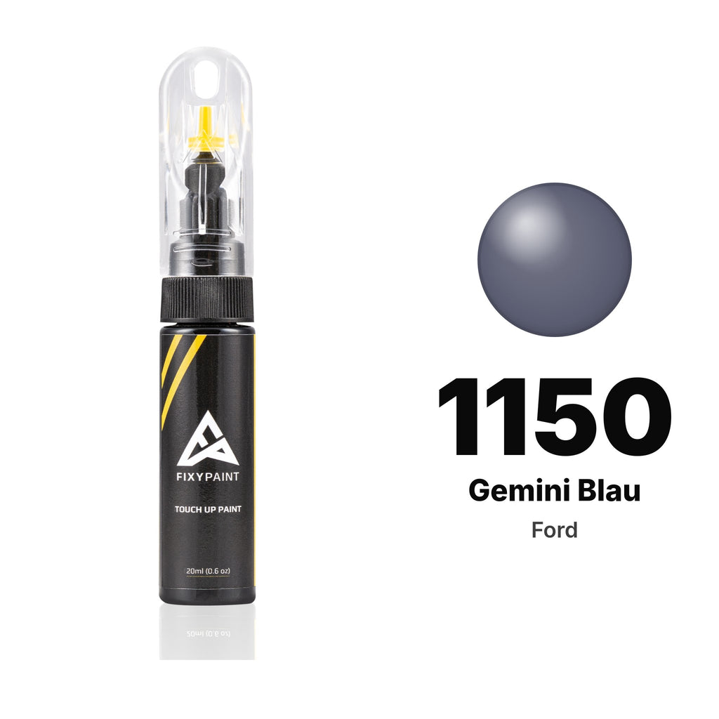 Touch-up paint for Ford 1150 Gemini Blau, Basic kit