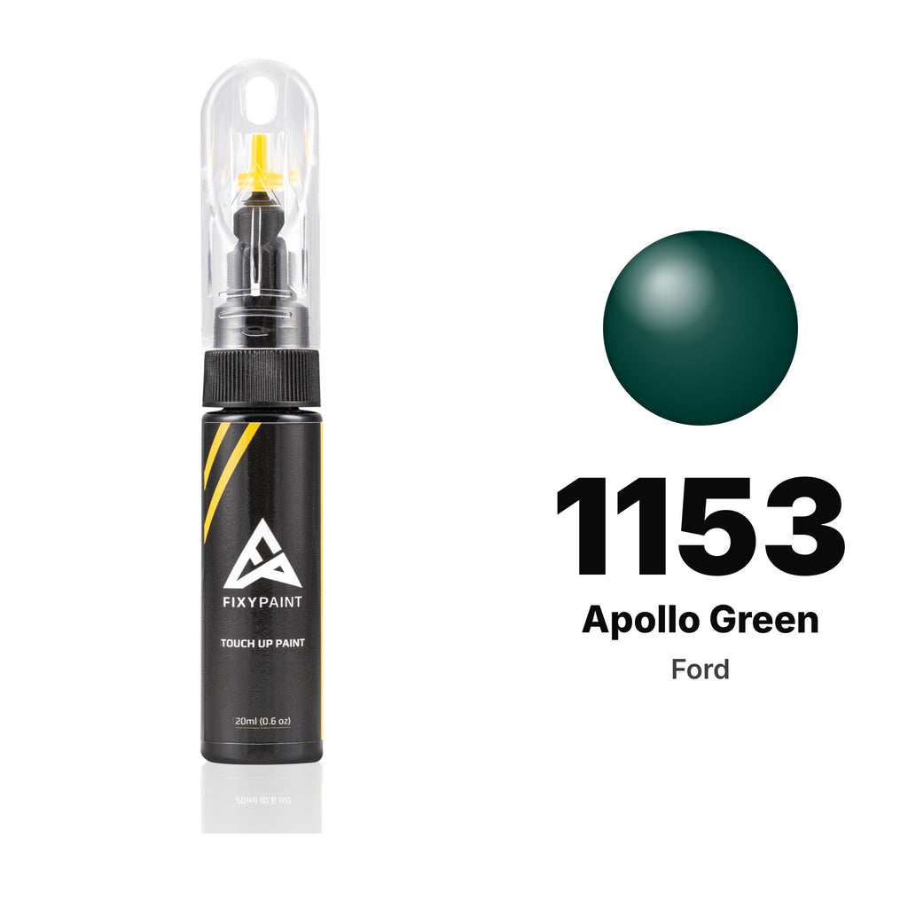 Touch-up paint for Ford 1153 Apollo Green, Basic kit