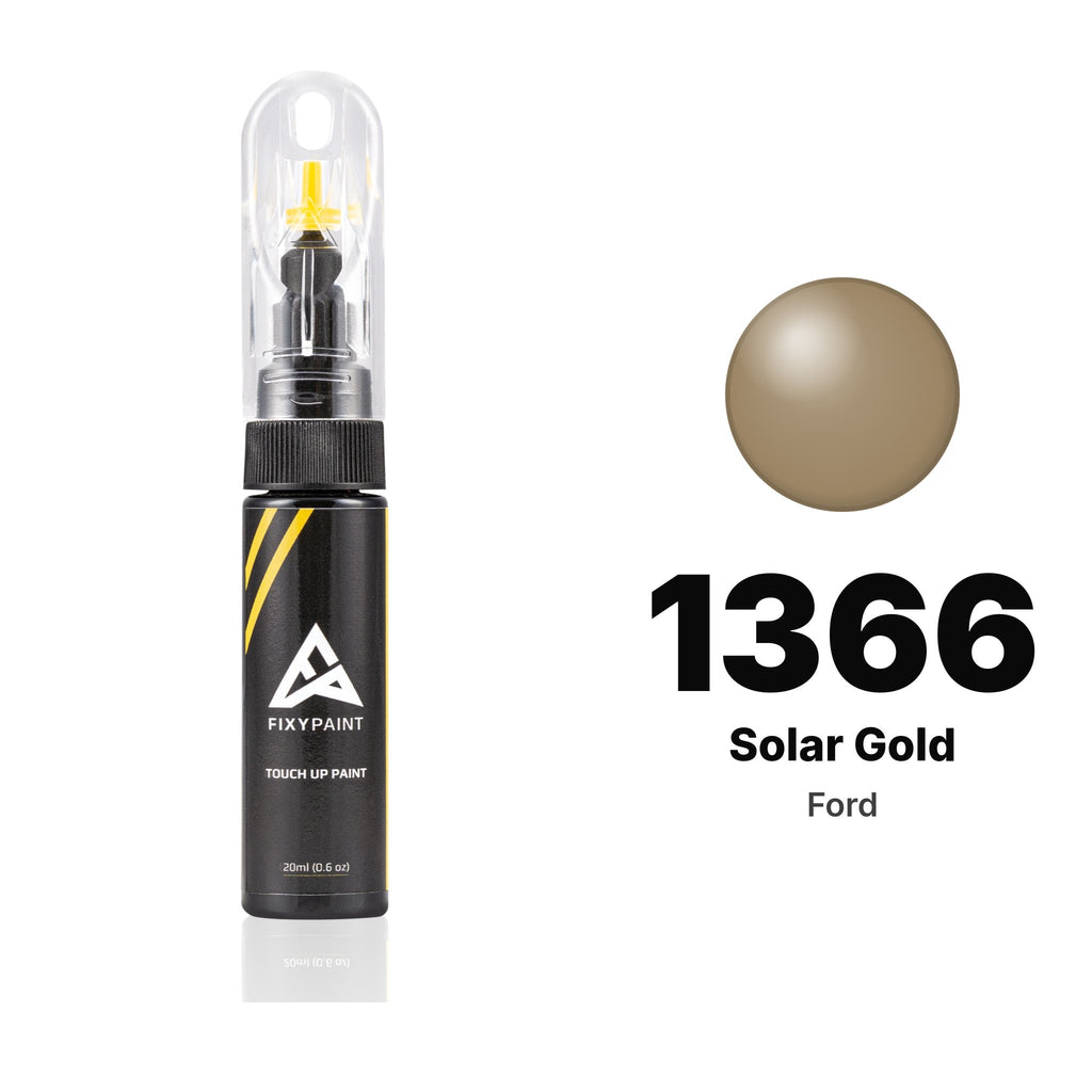 Touch-up paint for Ford 1366 Solar Gold, Basic kit