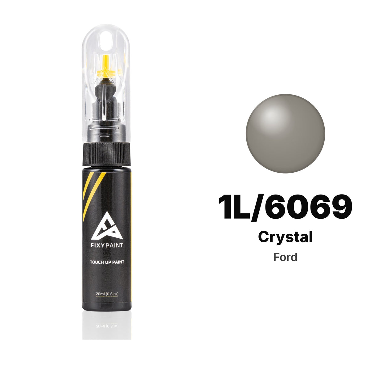 Pintura de retoque para Ford – 1L/6069 Crystal (todos los modelos, 1985–2004), kit Básico
