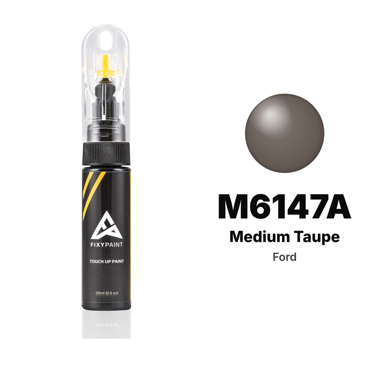 Touch-up paint for Ford M6147A Medium Taupe, Basic kit