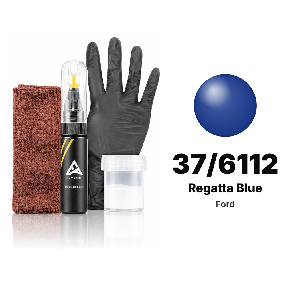 Lackstift für Ford – 37/6112 Regatta Blue (alle Modelle, 1986–2004), Set Komplett