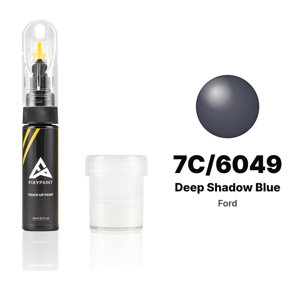 Lackstift für Ford – 7C/6049 Deep Shadow Blue (alle Modelle, 1986–2004), Set Standard