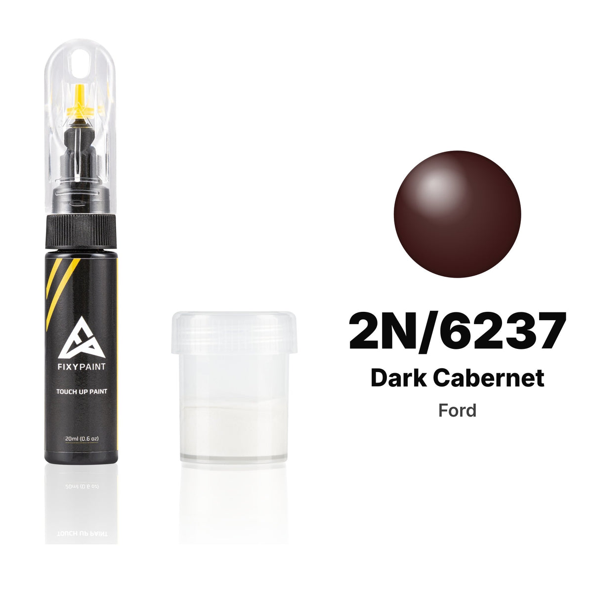 Lackstift für Ford – 2N/6237 Dark Cabernet (alle Modelle, 1987–2004), Set Standard