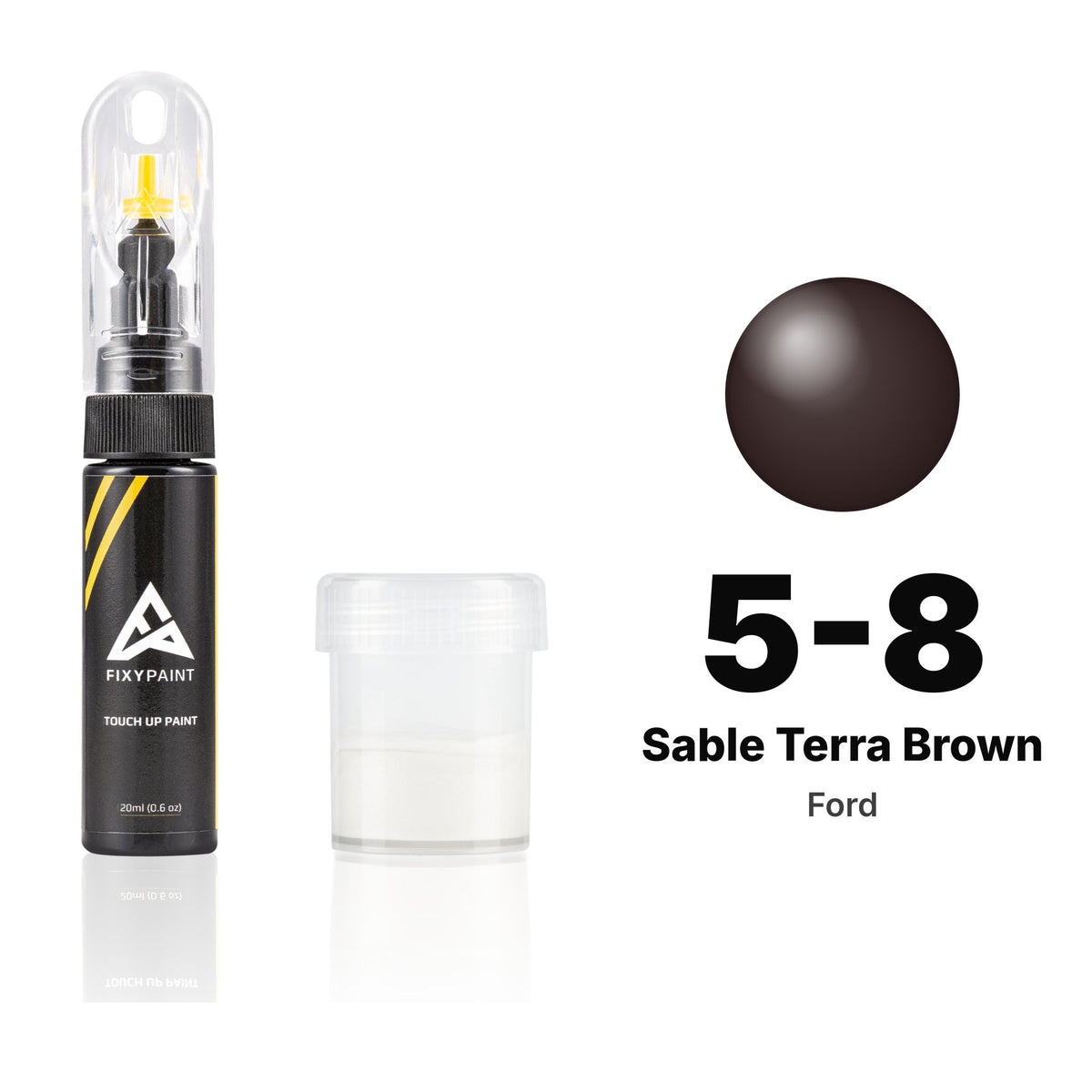 Touch-up paint for Ford 5-8 Sable Terra Brown, Standard kit