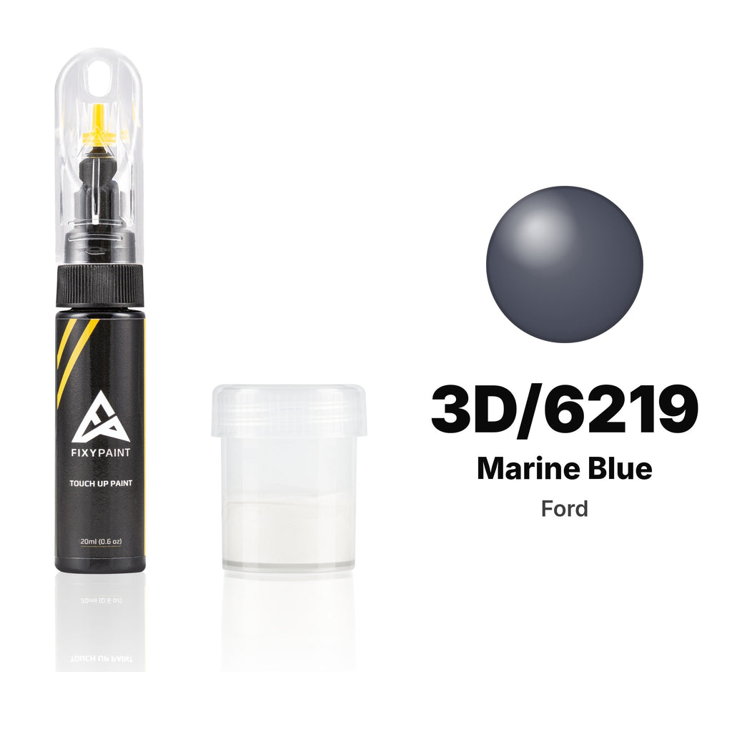 Lackstift für Ford – 3D/6219 Marine Blue (alle Modelle, 1988–2004), Set Standard