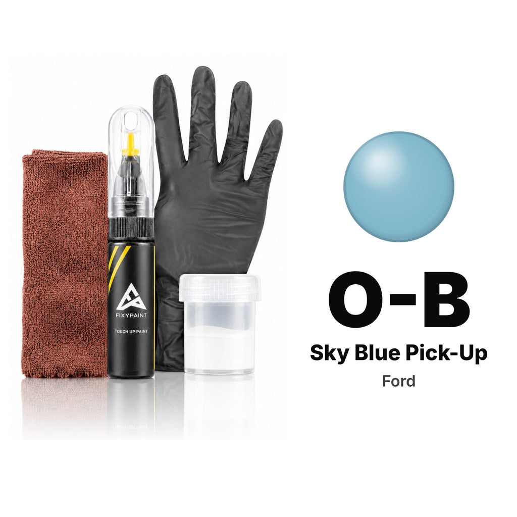 Touch-up paint for Ford O-B Sky Blue Pick-Up, Complete kit
