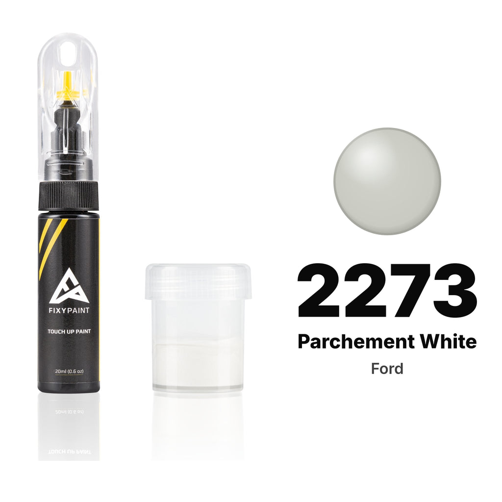 Touch-up paint for Ford 2273 Parchement White, Standard kit