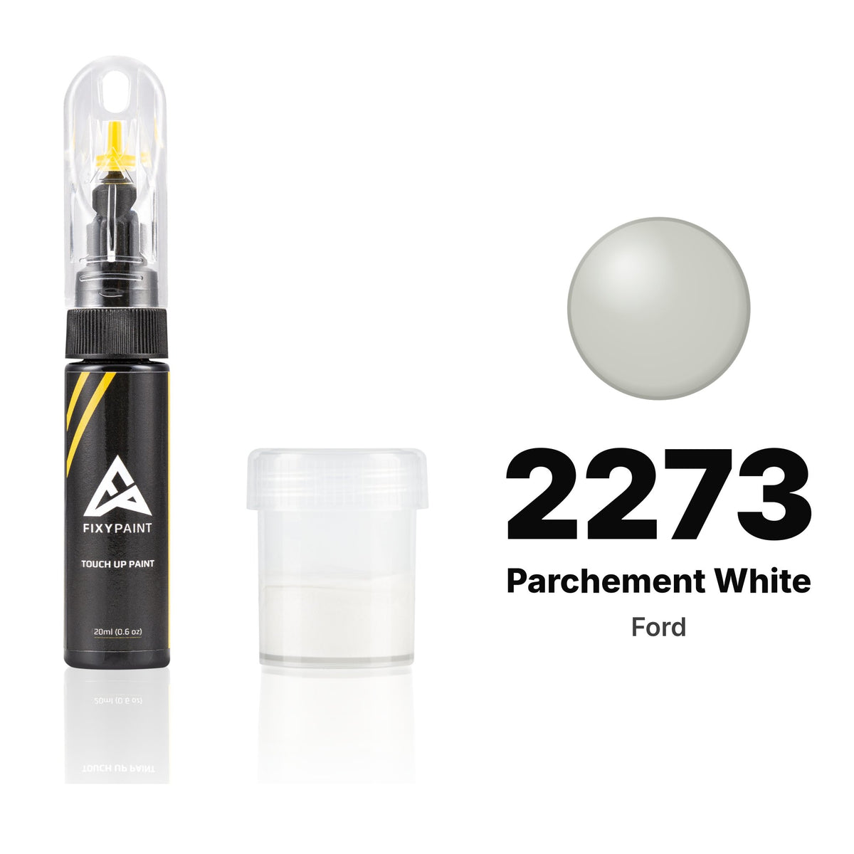 Touch-up paint for Ford 2273 Parchement White, Standard kit