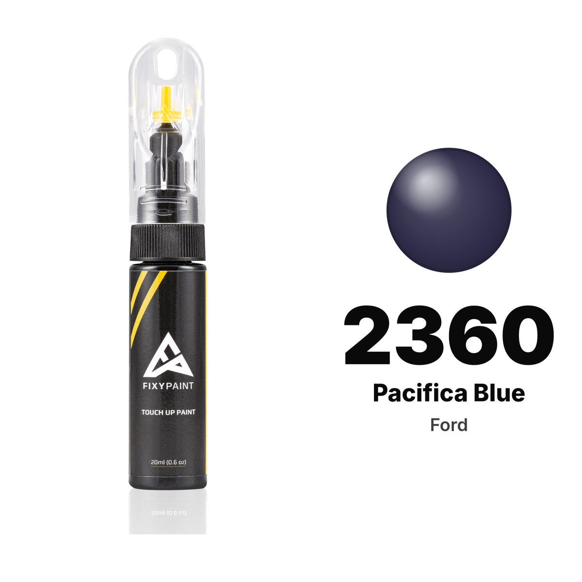 Touch-up paint for Ford 2360 Pacifica Blue, Basic kit