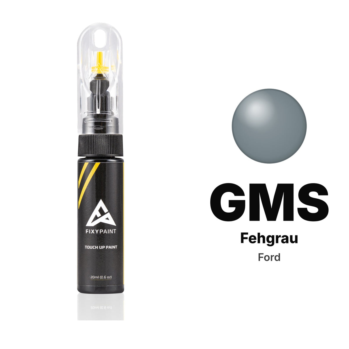 Touch-up paint for Ford GMS Fehgrau, Basic kit