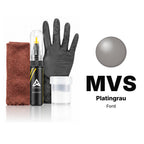 Touch-up paint for Ford MVS Platingrau, Complete kit
