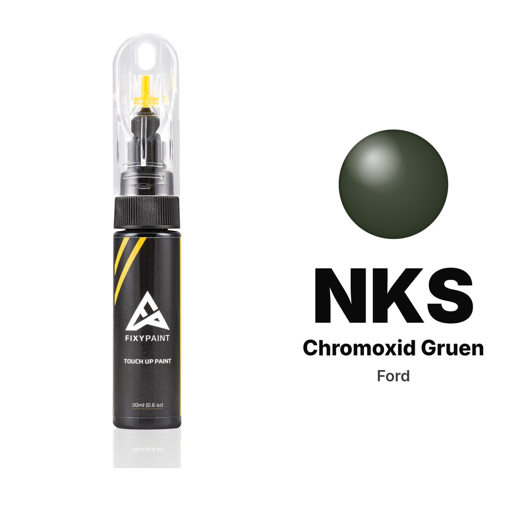 Touch-up paint for Ford NKS Chromoxid Gruen, Basic kit