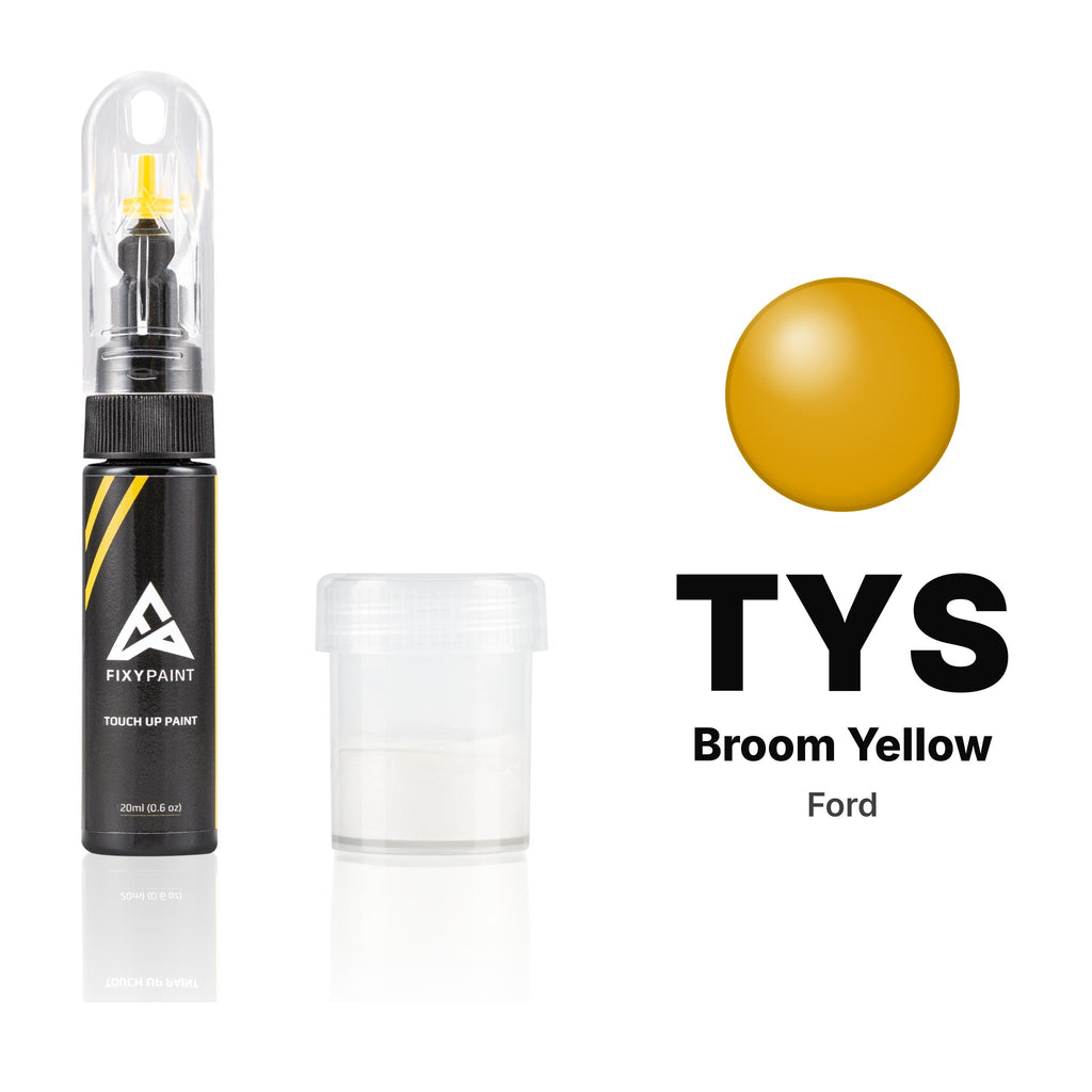 Touch-up paint for Ford TYS Broom Yellow, Standard kit