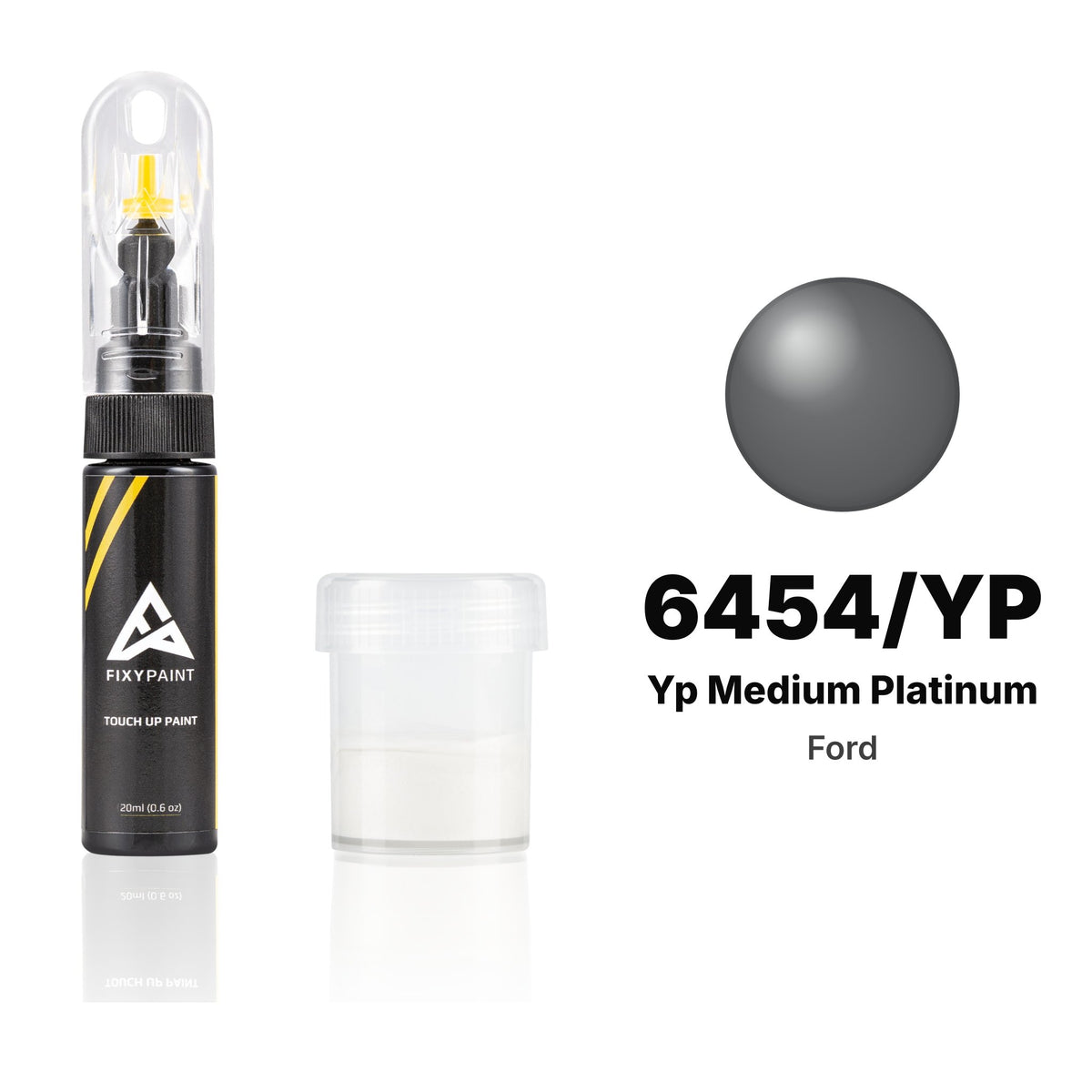 Lackstift für Ford – 6454/YP YP Medium Platinum (alle Modelle, 1991–2004), Set Standard